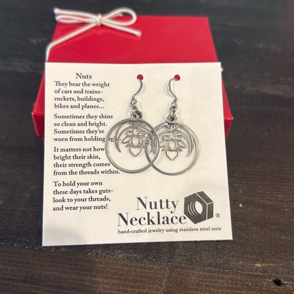 Earrings by Nutty Necklace—Brand New